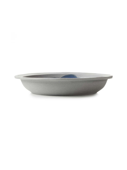 Revol Teller Suppe aus Porzellan Blau mit Durchmesser 21cm
