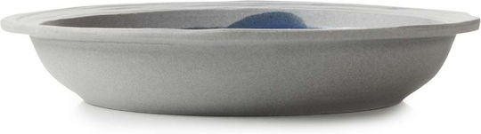 Revol Plate Soup made of Porcelain Blue with Diameter 21cm