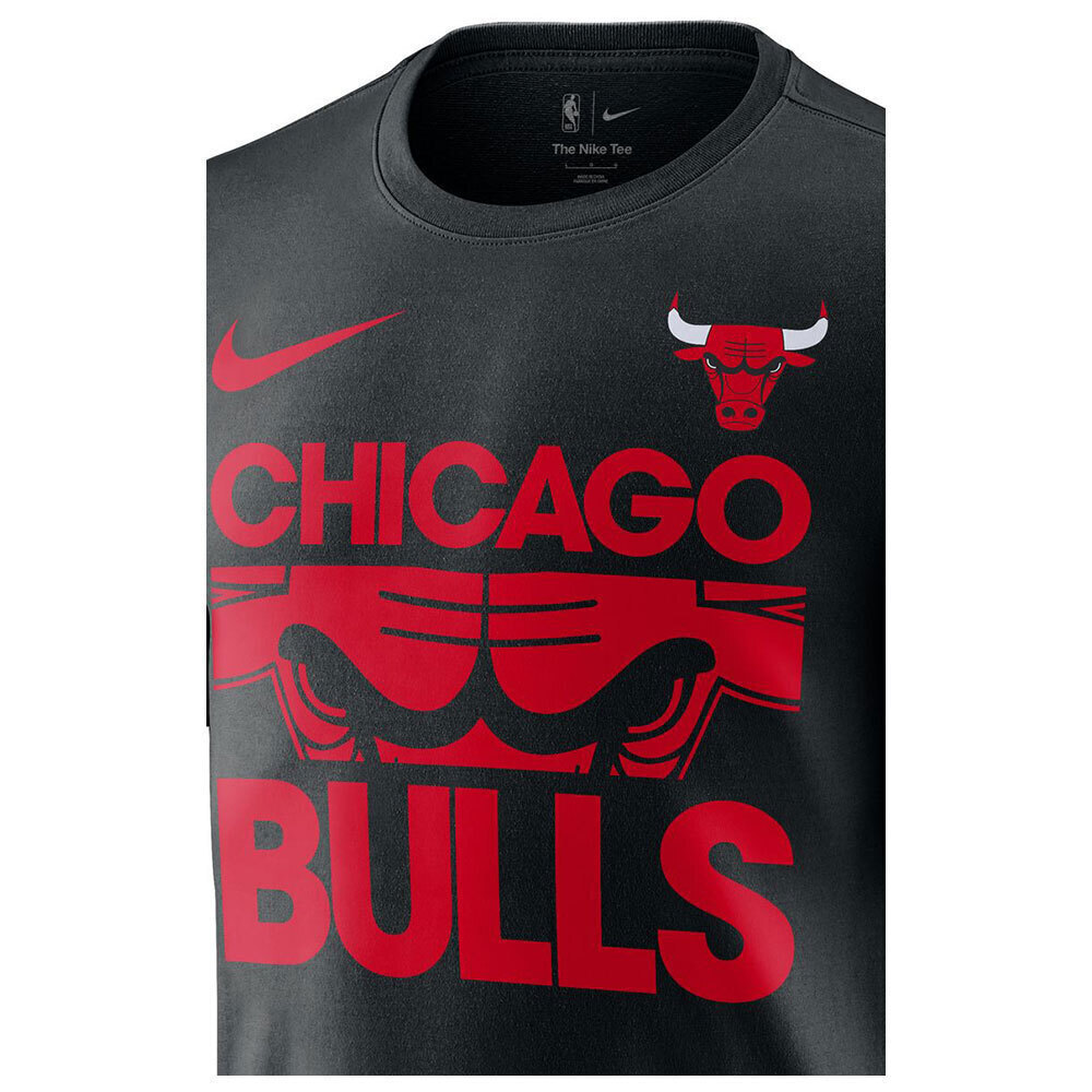 Nike Dri-FIT NBA Chicago Bulls Dri-Fit Athletic T-shirt Black