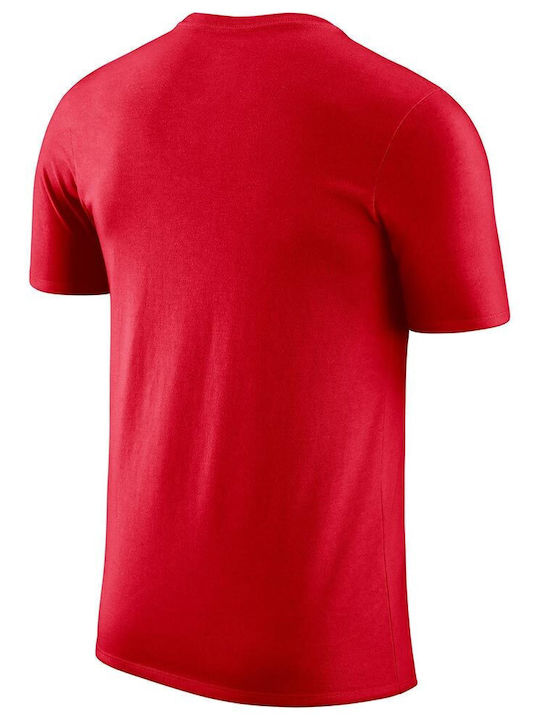 Nike Dri-FIT NBA Chicago Bulls Dri-Fit T-shirt Κόκκινο