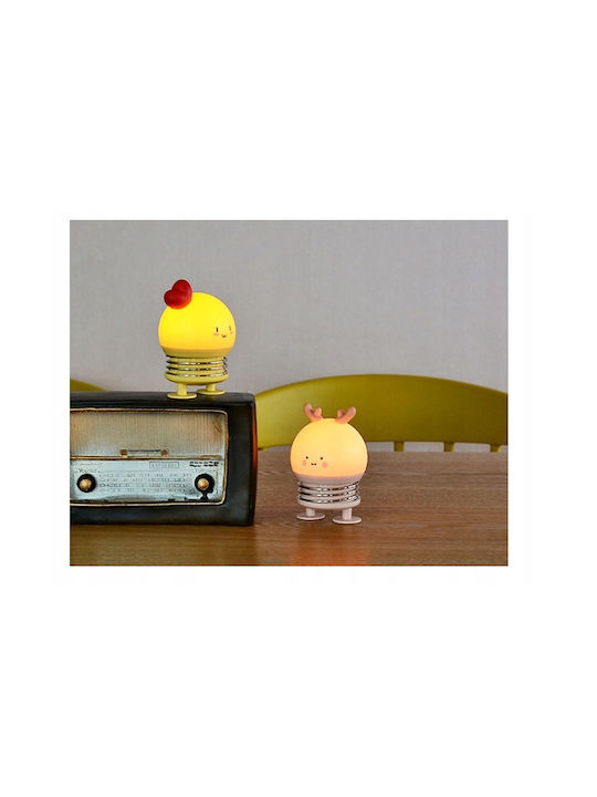 Φωτάκι Νυκτός LED USB Λευκό