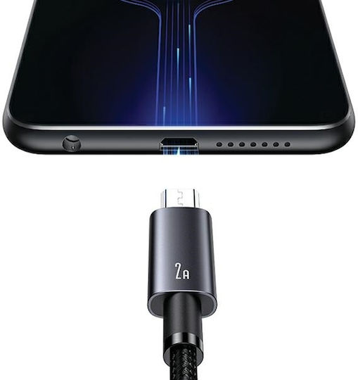 Usams 1.2m Braided USB 2.0 to micro USB Cable (USA1050)