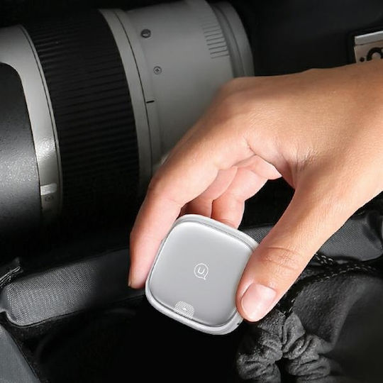 Usams Retractable / Pocket USB to micro USB / Type-C / Lightning Cable 3A Ασημί 1m (SJ650USB02)