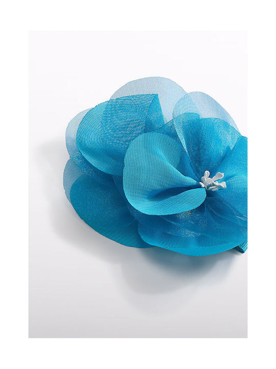 Abel Lula Flower Hair Clip 25-05441 Turquoise