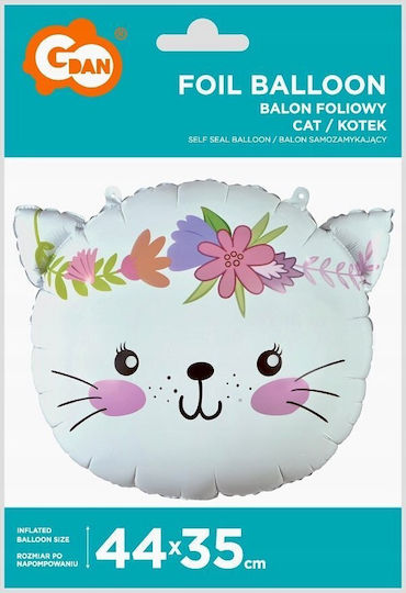 Balloon Foil White 35cm