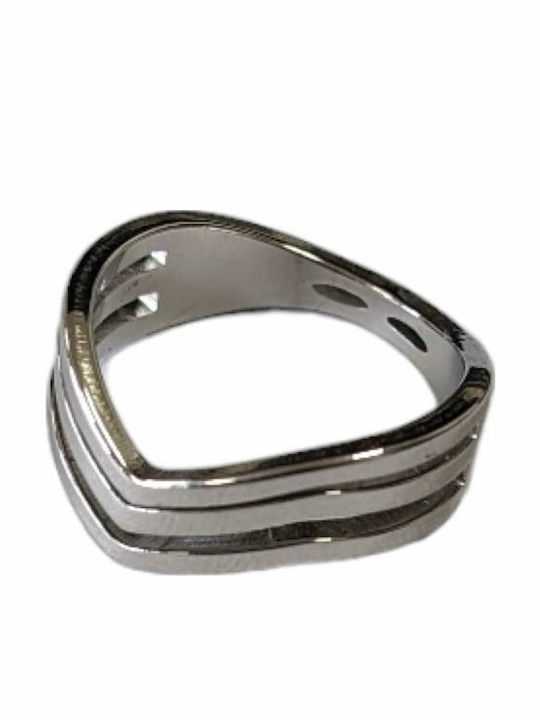 Tatu Moyo Damen Ring aus Stahl