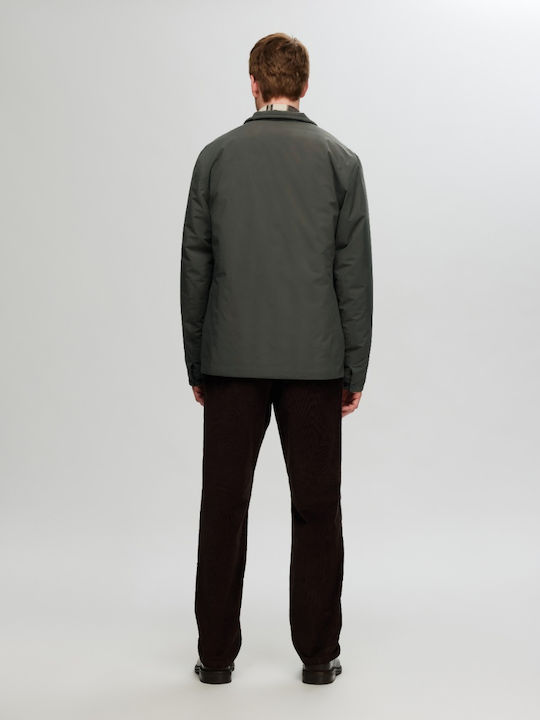 Winter Jacke Winddicht Olive