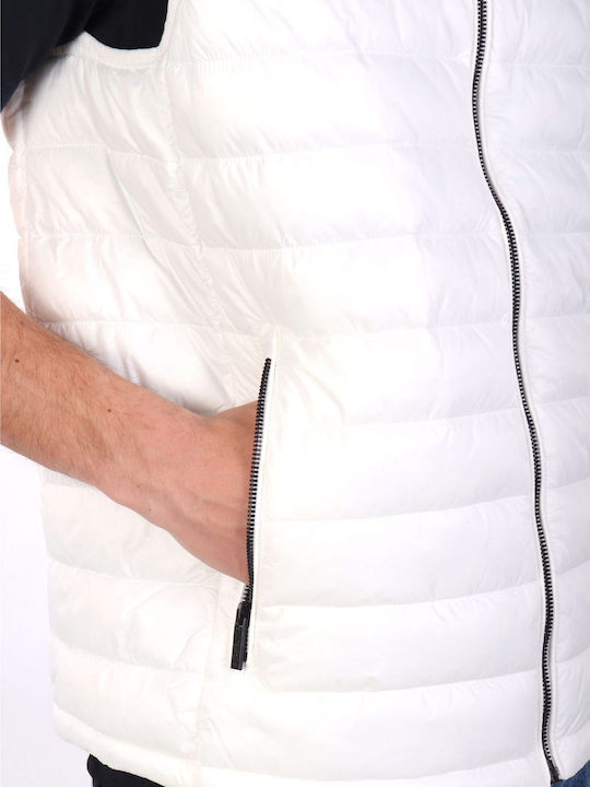 Sleeveless Jacket White