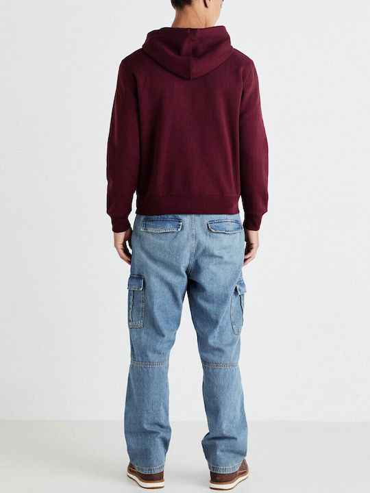 Sweatshirt Burgundisch