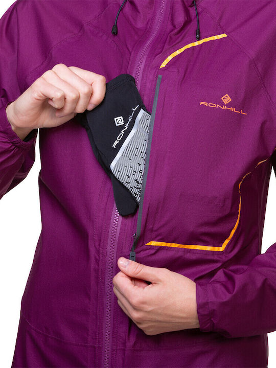 Ronhill Sports Jacket Blackcurrant/mango Purple