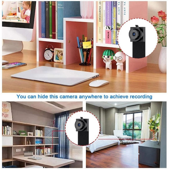 Cameră Ascunsă WiFi 1080p cu Slot pentru Card de Memorie și Senzor de Mișcare