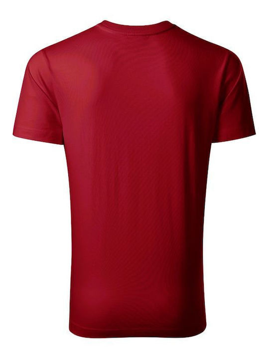 Malfini Ανδρικό Διαφημιστικό T-shirt Κοντομάνικο Marlboro Red