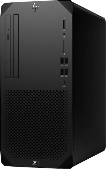 HP Z1 Tower G9 Desktop PC (i5-14500/16GB DDR5/512GB SSD/Quadro T400/W11 Pro) με Πληκτρολόγιο (International English)