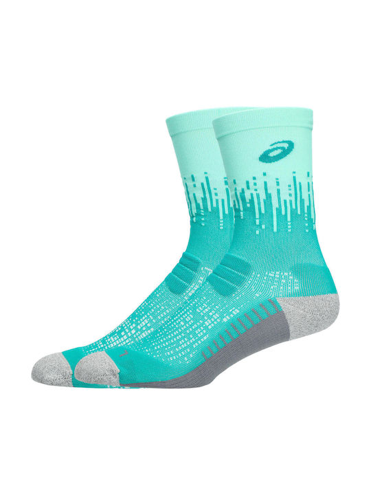 ASICS Running Socks Green 1 Pair