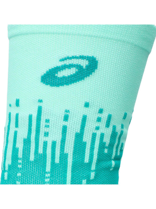 ASICS Running Socks Green 1 Pair