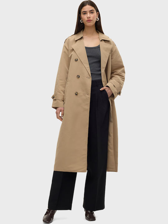 Chloe Γυναικεία Beige Καμπαρντίνα