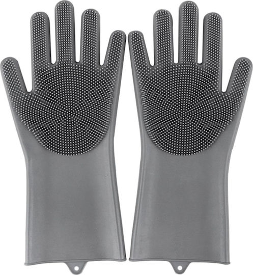 Elitehoff Ofenhandschuh-Set Silikon in Gray Farbe 2Stück