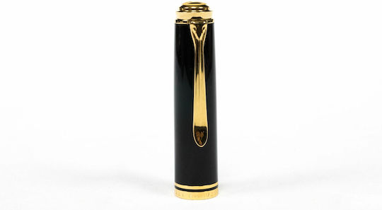 Pelikan Souveran Πένα Γραφής Medium με Μαύρο Μελάνι