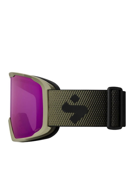 Sweet Protection Masca de schi și snowboard Pentru adulți Violet cu Lentilă în culoarea Violet