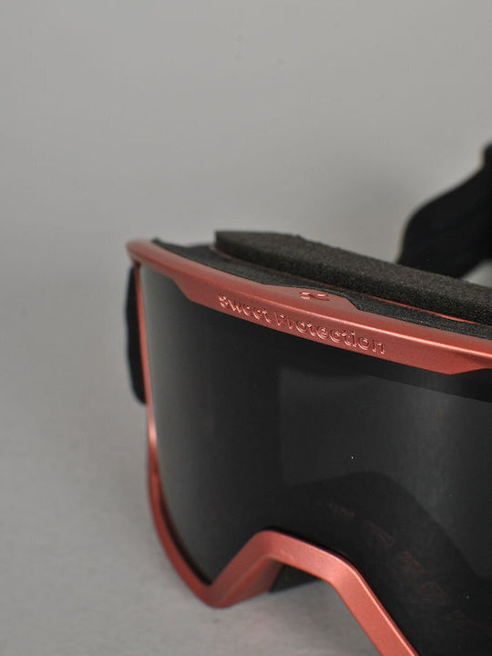 Sweet Protection Μάσκα Σκι & Snowboard Παιδική Μαύρη με Φακό σε Μαύρο Χρώμα
