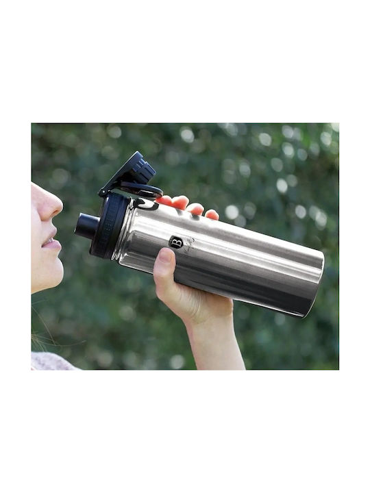 Berlinger Haus Αθλητικό Παγούρι Ανοξείδωτο 720ml Ασημί