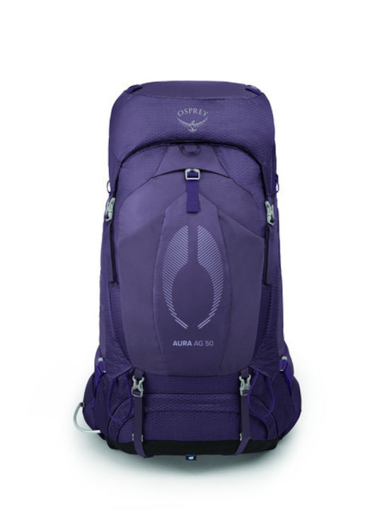 Osprey Aura Ag 50 Ορειβατικό Σακίδιο 50lt Μωβ Trekking