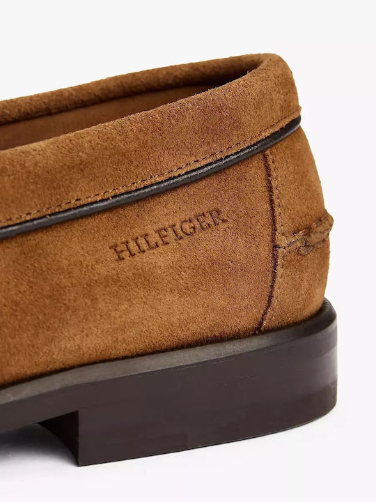Wildleder Herren Mokassins in Braun Farbe