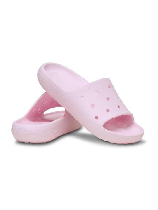 Crocs Classic Papuci de plajă în Roz Culore