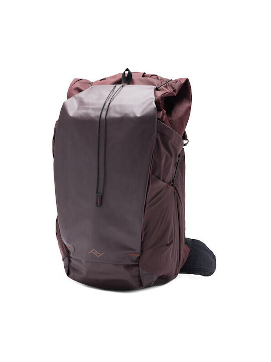 Peak Design Waterproof Mountaineering Backpack 45lt Purple