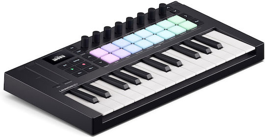 Novation Midi Controller Launchkey Mini with 25 Keys Black