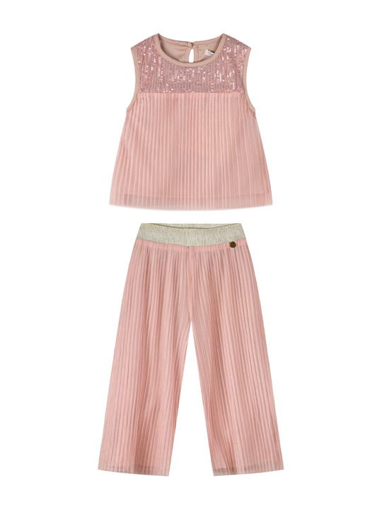 Energiers Kids' Set with Pants 2pcs Pink