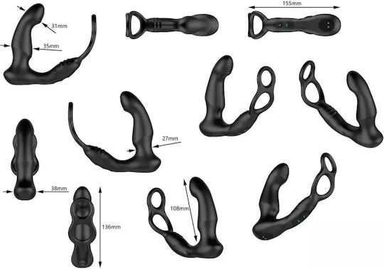 Nexus Edition Prostate Dop Anal Neagră