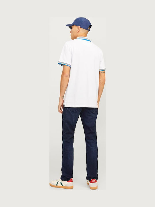 Glenn Men's Jeans Pants with Slim Fit Blue Denim