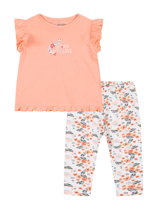 Energiers Kinder-Set mit Leggings 2Stück PORTOOKALI