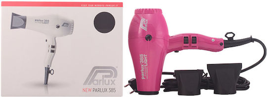 Parlux 385 Power Light Ionic Επαγγελματικό Πιστολάκι Μαλλιών 2150W Φούξια