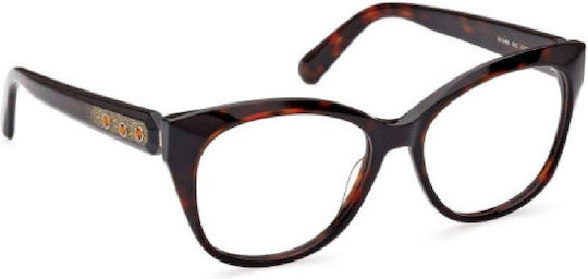 Swarovski Damen Acetat Schmetterling Braun SK5469 052