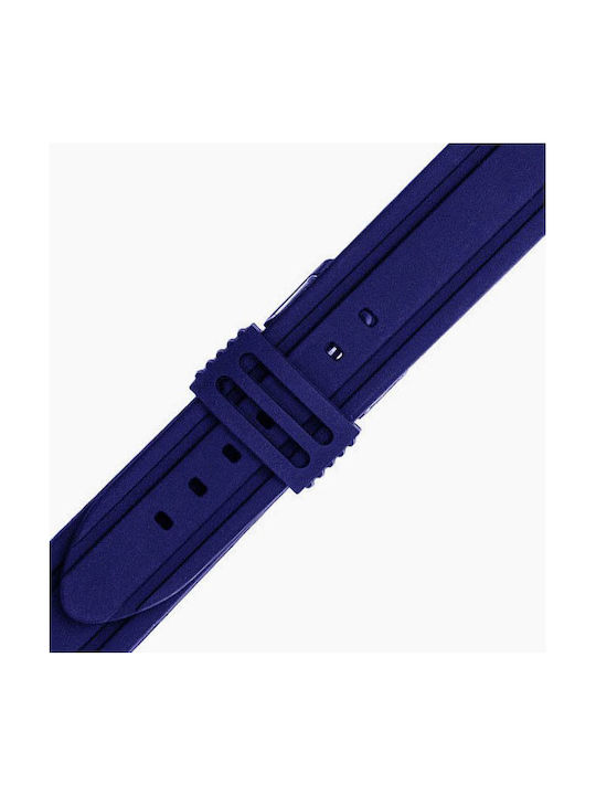 KOSTELO Gummi-Armband Blau 20mm