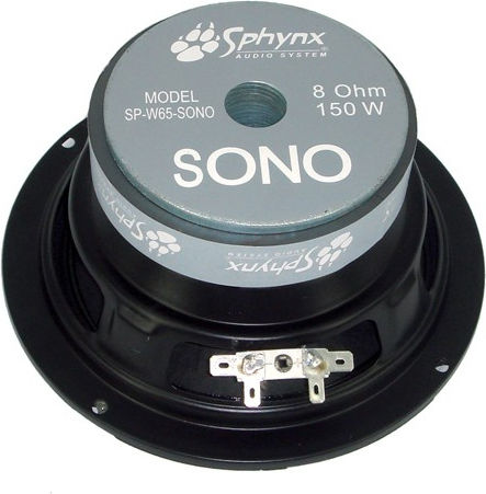 Sphynx Woofer Speaker SP-W65-SONO 6" Impedance 8Ω 65mm