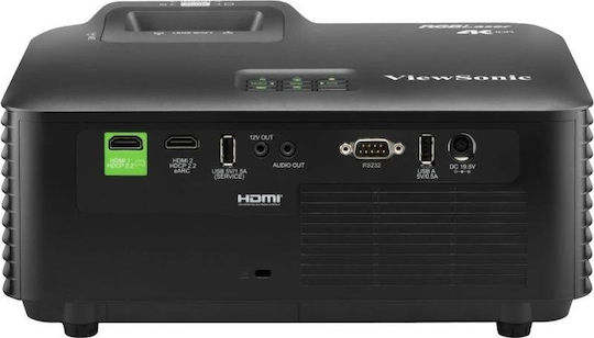 Viewsonic LX700-4K 3D Proiector DLP 4K Ultra HD Laser cu Difuzoare Incorporate Negru
