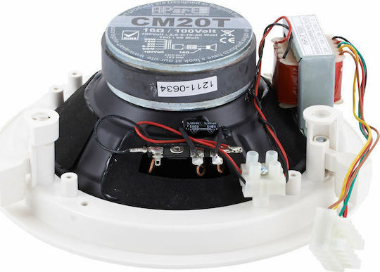 Apart Audio Cm20t Passive Ceiling Speaker 20W Piece White