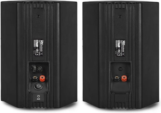 Power Dynamics Активни Стенни Тонколони 60W (Двойка) 18x16x24.5бр Черни