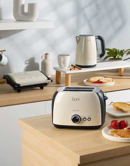 Izzy IΖ-3012 Βραστήρας 1.7lt 2000W Λευκός
