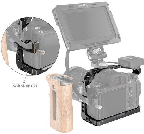 SmallRig Light Camera Cage for Sony A7 III A7R III A9