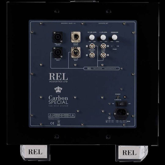 Rel Acoustics Carbon Special Active Subwoofer Black
