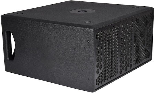 Citronic ADE178.228UK Aktiv Subwoofer mit Lautsprecher 8" 400W Schwarz