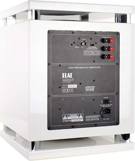 Elac Sub SUB2070.2 Αυτοενισχυόμενο Subwoofer 600W Λευκό