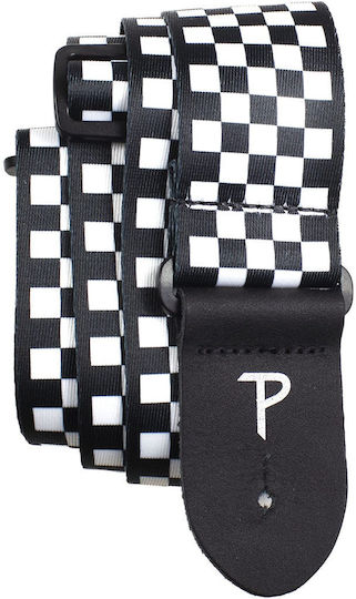 Perri's 591 Checkered Gurt für Gitarre / Bass Mehrfarbig