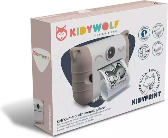 Kidywolf Παιδική Φωτογραφική Μηχανή 8MP με Θερμική Εκτύπωση Ροζ