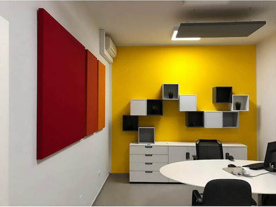 Audiodesigner Rect Ηχοαπορροφητικό Πάνελ Με Ύφασμα (4τμχ) 120cm x 60cm x 50mm σε Πράσινο Χρώμα
