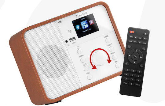 Audizio Nardo Επιτραπέζιο Ραδιόφωνο Ρεύματος DAB+ με Bluetooth Λευκό